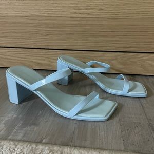 Jeffery campbell: two strap sandal